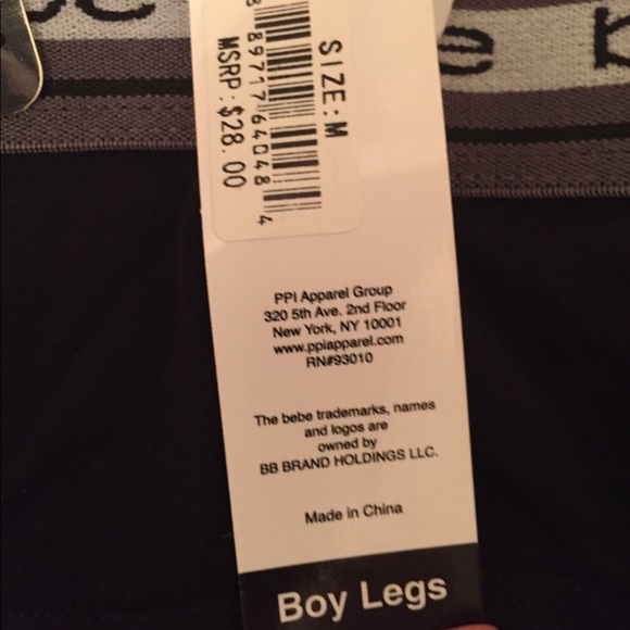 SOLD Bebe Boy Cut 3-Pac - Picture 2 of 5